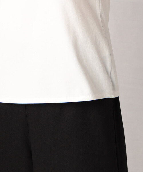 Comme　Ca　Mature（コムサマチュア）の「スパンコール刺繍付き スクウェアタンクトップ（タンクトップ・レディース・ブラック/オフホワイト・MEDIUM/LARGE）」の12枚目の写真