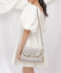 【JILLSTUART】 ローゼラチリングパターンショルダーバッグ JILLSTUART】ローゼラチリングパターンミニショルダーバッグ
