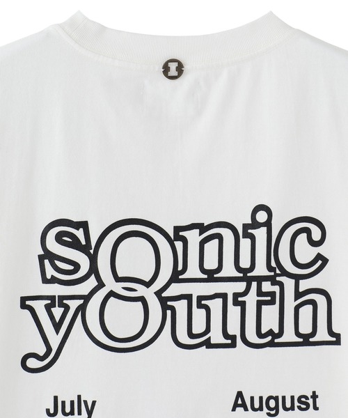 sonic youth（ソニックユース）の「Insonnia Projects インソニアプロジェクト / SONIC YOUTH WASHING MACHINE TEE / ソニックユースウォッシングマシーンティー ビッグシルエットプリントTシャツ バンドT / IP-SY-014（Tシャツ/カットソー・メンズ・ホワイト/ブラック・1/2/3）」の5枚目の写真
