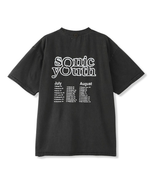 sonic youth（ソニックユース）の「Insonnia Projects インソニアプロジェクト / SONIC YOUTH WASHING MACHINE TEE / ソニックユースウォッシングマシーンティー ビッグシルエットプリントTシャツ バンドT / IP-SY-014（Tシャツ/カットソー・メンズ・ホワイト/ブラック・1/2/3）」の7枚目の写真