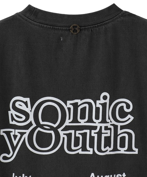 sonic youth（ソニックユース）の「Insonnia Projects インソニアプロジェクト / SONIC YOUTH WASHING MACHINE TEE / ソニックユースウォッシングマシーンティー ビッグシルエットプリントTシャツ バンドT / IP-SY-014（Tシャツ/カットソー・メンズ・ホワイト/ブラック・1/2/3）」の8枚目の写真