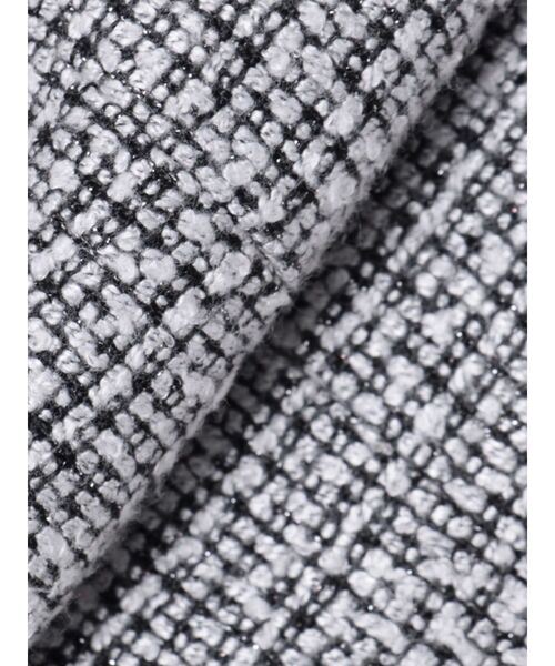 RESEXXY(リゼクシー)の「ツイードクロップドジャケット【セットアップ着用可能】(テーラードジャケット・レディース・ブルー/ブラック/アイボリー・FREE)」の6枚目の写真