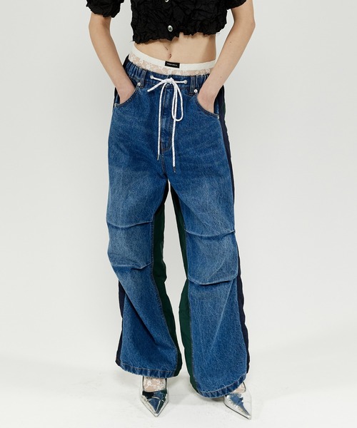 MAISON SPECIAL（メゾンスペシャル）の「Denim Track Pants