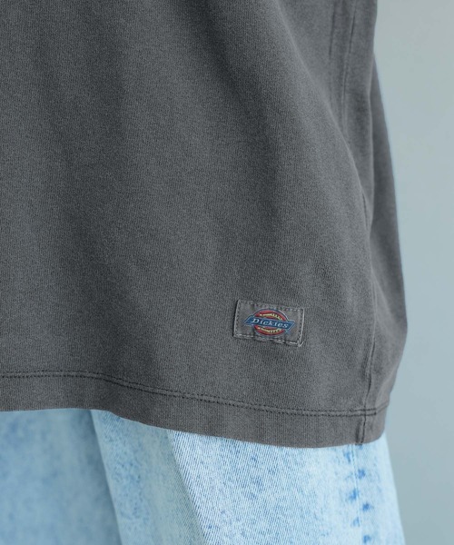 Dickies（ディッキーズ）の「【Dickies/ディッキーズ】ピグメントルーズTシャツ（Tシャツ/カットソー・レディース・ブラック/イエロー/ブルー/グリーン/ホワイト・FREE）」の13枚目の写真