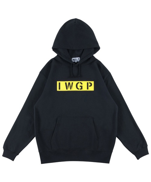 MEDICOM TOY LIFE ENTERTAINMENT(メディコムトイライフエンターテイメント)の「MLE×I.W.G.P. LOGO HOODIE(パーカー・メンズ・ホワイト/ブラック・X-LARGE/SMALL/MEDIUM/LARGE)」の2枚目の写真