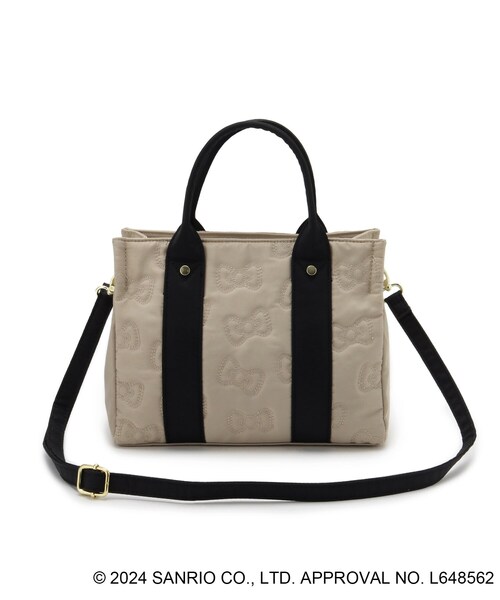 ハローキティLee別注】リボンキルト2WAYトート（トートバッグ