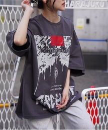 DANKE SCHON | DankeSchon/ダンケシェーン/CIGARETTE DOLMAN S/S Tシャツ(Tシャツ/カットソー)
