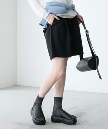 【forksy.】コットンカラーショートパンツ