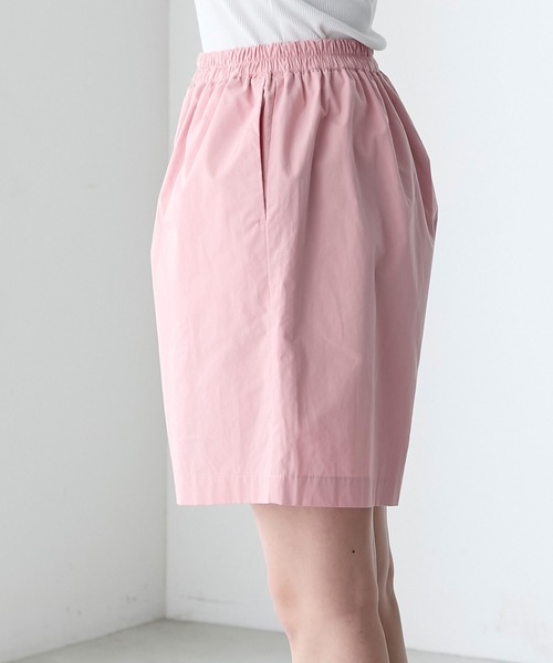 forksy.（フォルクシー）の「【forksy.】コットンカラーショートパンツ（その他パンツ・レディース・ブルー/ブラック/ピンク/グレイッシュベージュ・FREE）」の13枚目の写真