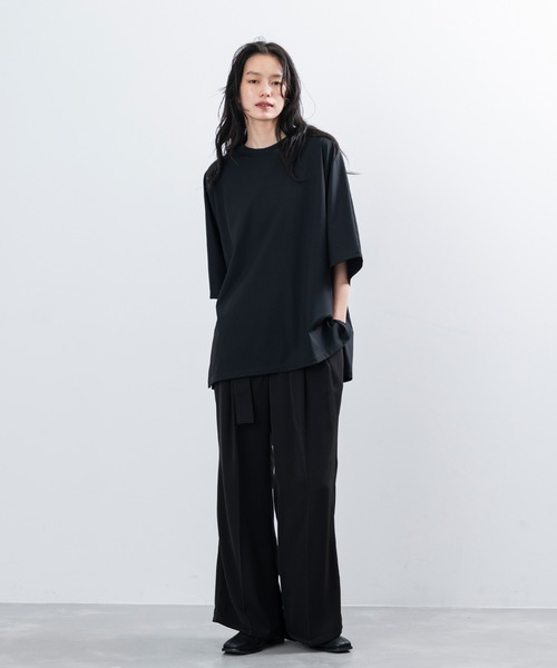 JUNRED（ジュンレッド）の「ドルマンビックTシャツ（Tシャツ/カットソー・メンズ・ブラック/ブルー系その他4/ホワイト/ピンク・L/M/S）」の14枚目の写真