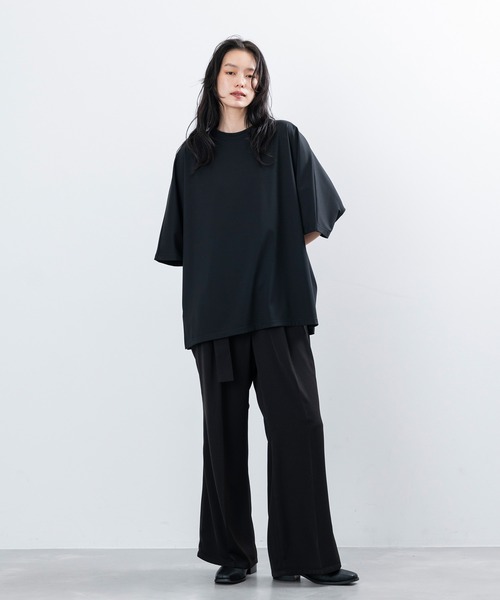 JUNRED（ジュンレッド）の「ドルマンビックTシャツ（Tシャツ/カットソー・メンズ・ブラック/ブルー系その他4/ホワイト/ピンク・L/M/S）」の15枚目の写真