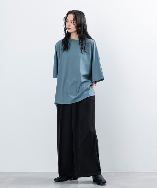 JUNRED（ジュンレッド）の「ドルマンビックTシャツ（Tシャツ/カットソー・メンズ・ブラック/ブルー系その他4/ホワイト/ピンク・L/M/S）」の18枚目の写真