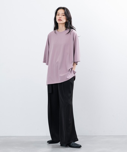 JUNRED（ジュンレッド）の「ドルマンビックTシャツ（Tシャツ/カットソー・メンズ・ブラック/ブルー系その他4/ホワイト/ピンク・L/M/S）」の21枚目の写真