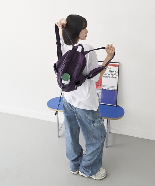 【完売品】MOMENTEL デニム　リュック　バック ディーゼル DIESEL バックパック リュック デニム ネイビー 紺