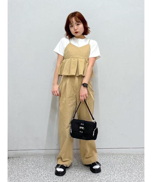 FREE'S MART（フリーズマート）の「タフランタックペプラムキャミソール（ベスト・レディース・グレー/ベージュ・FREE）」の22枚目の写真