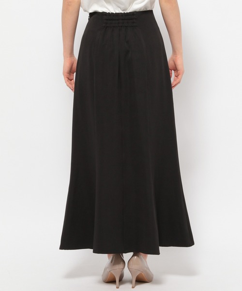 mysty woman（ミスティウーマン）の「ビシルエットマーメイドスカート 126095（スカート・レディース・グリーン系その他/ライトベージュ/ブラック/オレンジ/グレイッシュベージュ/ブラウン・FREE）」の19枚目の写真