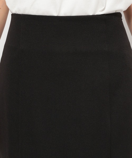 mysty woman（ミスティウーマン）の「ビシルエットマーメイドスカート 126095（スカート・レディース・グリーン系その他/ライトベージュ/ブラック/オレンジ/グレイッシュベージュ/ブラウン・FREE）」の12枚目の写真