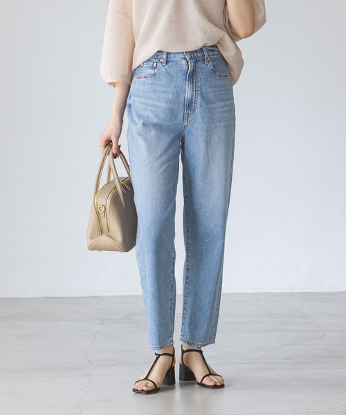 NEEDBY heritage ニードバイ ヘリテージ LISA 白 24サイズ NEEDBY heritage ニードバイ ヘリテージ デニムパンツ LISA