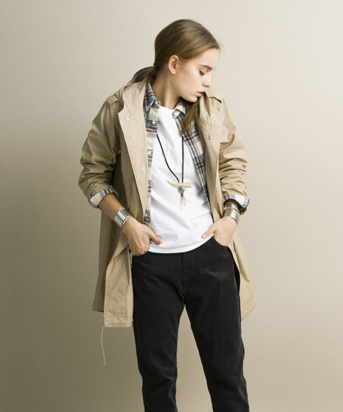 BEAMS BOY（ビームスボーイ）の「YUKETEN / Leather Tie（ネックレス・レディース・ブラック・ONE SIZE）」の8枚目の写真