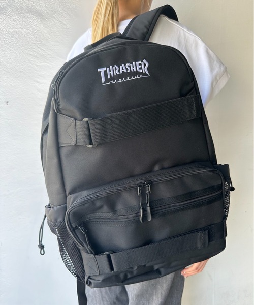 THRASHER TH-D 25L　バックパック BLACK セール】THRASHER / バックパック25L / TH-D（バックパック