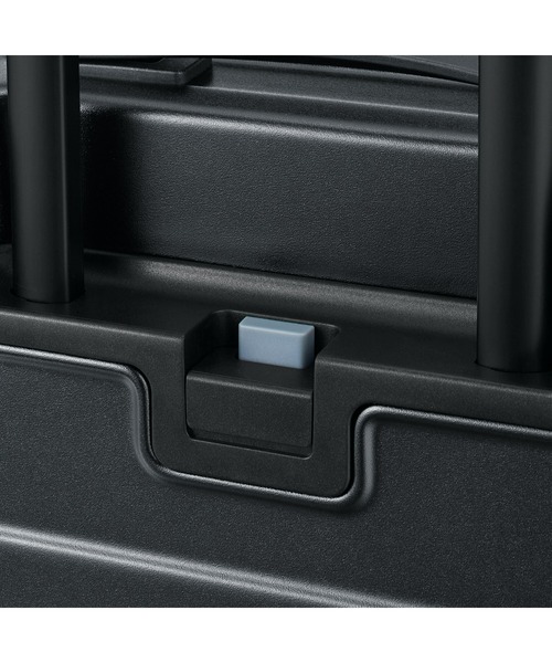 無印良品(ムジルシリョウヒン)の「バーを自由に調節できる ハードキャリーケース(36L)(スーツケース/キャリーバッグ・レディース・ブラック/グレー・FREE)」の14枚目の写真