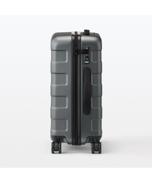 無印良品(ムジルシリョウヒン)の「バーを自由に調節できる ハードキャリーケース(36L)(スーツケース/キャリーバッグ・レディース・ブラック/グレー・FREE)」の22枚目の写真