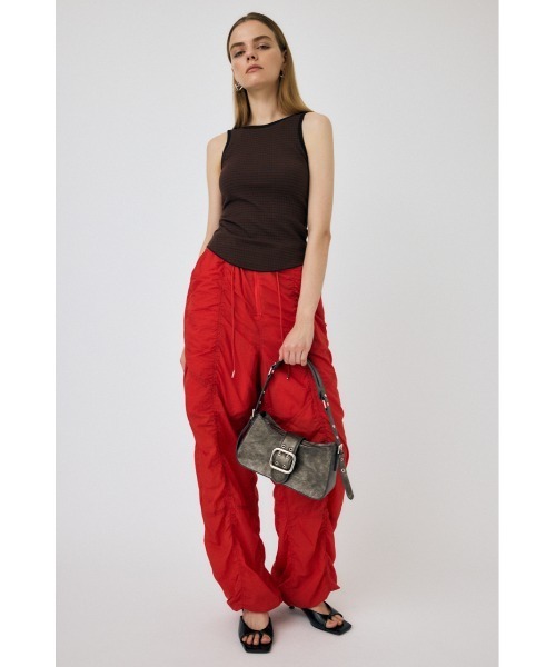 MOUSSY（マウジー）の「CUP IN BORDER タンクトップ（タンクトップ・レディース・ネイビー/グレー/ブラウン/イエロー・FREE）」の7枚目の写真