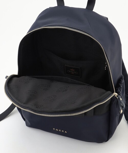 TOCCA(トッカ)の「RIBBON BRICK BACKPACK バックパック(バックパック/リュック・レディース・ブラック系/ネイビー系/ベージュ系/ライトグレー系・F)」の15枚目の写真