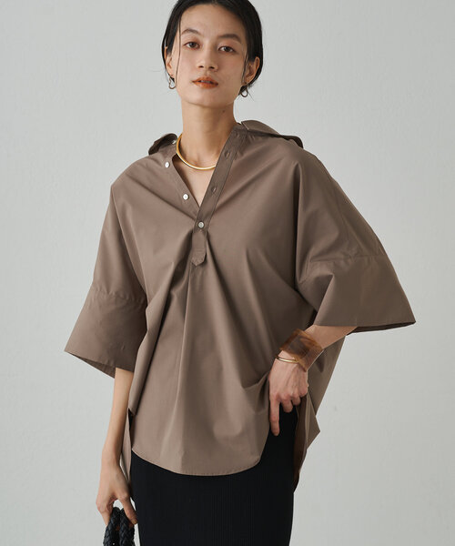 LOUNGEDRESS（ラウンジドレス）の「スキッパー半袖シャツ（シャツ 