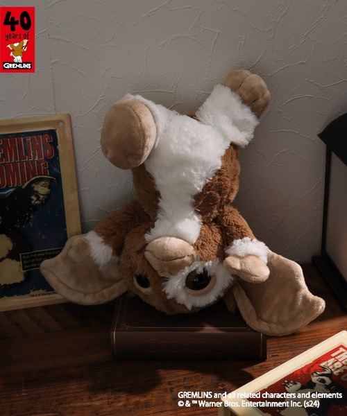 BAYFLOW GREMLINS グレムリン ぬいぐるみ 25cm グレー（GREMLINS
