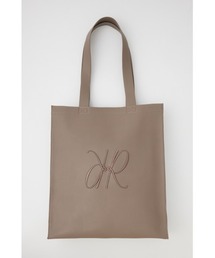 【WEB限定】Rロゴキャンバスレザートートバッグ