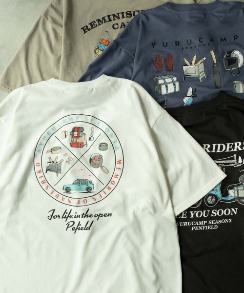セール】Penfield×ゆるキャン△ SEASON3 コラボT-Shirt（Tシャツ