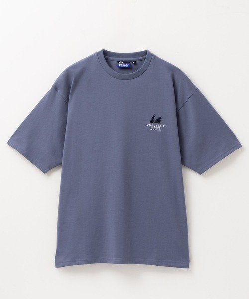 PEN FIELD(ペンフィールド)の「Penfield×ゆるキャン△ SEASON3 コラボT-Shirt(Tシャツ/カットソー・メンズ・ブラック/ホワイト/ベージュ/ブルーグレー・M/L/XL)」の7枚目の写真