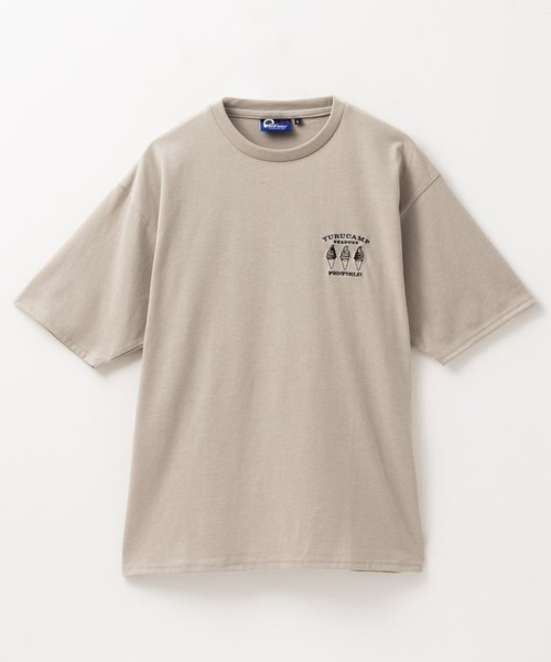 PEN FIELD(ペンフィールド)の「Penfield×ゆるキャン△ SEASON3 コラボT-Shirt(Tシャツ/カットソー・メンズ・ブラック/ホワイト/ベージュ/ブルーグレー・M/L/XL)」の5枚目の写真