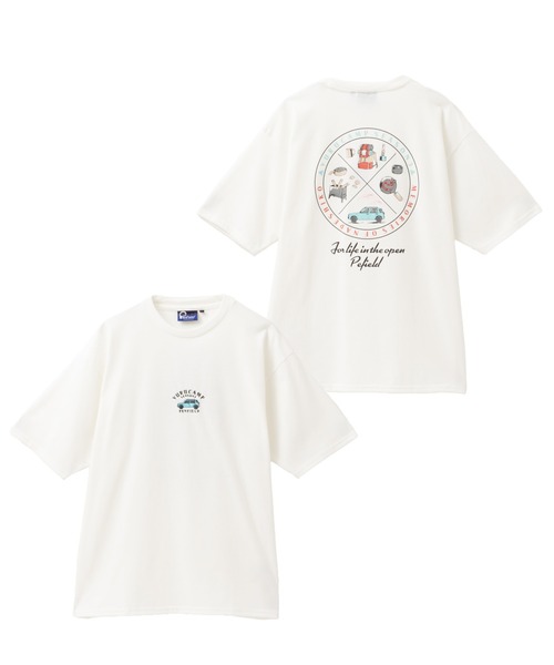 PEN FIELD(ペンフィールド)の「Penfield×ゆるキャン△ SEASON3 コラボT-Shirt(Tシャツ/カットソー・メンズ・ブラック/ホワイト/ベージュ/ブルーグレー・M/L/XL)」の21枚目の写真
