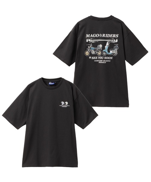 PEN FIELD(ペンフィールド)の「Penfield×ゆるキャン△ SEASON3 コラボT-Shirt(Tシャツ/カットソー・メンズ・ブラック/ホワイト/ベージュ/ブルーグレー・M/L/XL)」の19枚目の写真