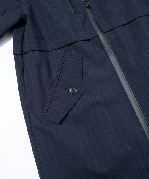 F/CE. （エフシーイー）の「F/CE. WATERPROOF CORDURA WOOL RIDERS COAT / エフシーイー ウォータープルーフ コーデュラ ウール ライダーズ コート（ブルゾン・メンズ・ネイビー・SMALL/MEDIUM）」の6枚目の写真