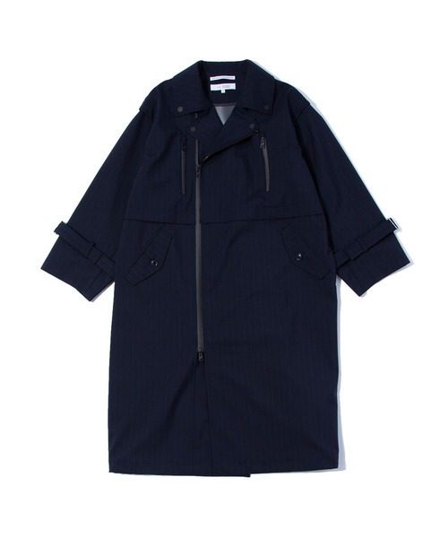 F/CE. （エフシーイー）の「F/CE. WATERPROOF CORDURA WOOL RIDERS COAT / エフシーイー ウォータープルーフ コーデュラ ウール ライダーズ コート（ブルゾン・メンズ・ネイビー・SMALL/MEDIUM）」の19枚目の写真