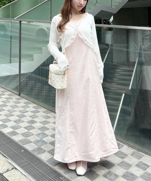 one after another NICE CLAUP（ワンアフターアナザーナイスクラップ）の「ハートキルティングバニティーバッグ（ショルダーバッグ・レディース・ブラック/ベージュ/ホワイト系その他/アイボリー/レッド系・FREE）」の14枚目の写真