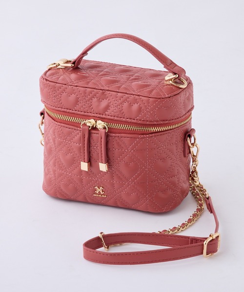 セール】ハートキルティングバニティーバッグ（ショルダーバッグ