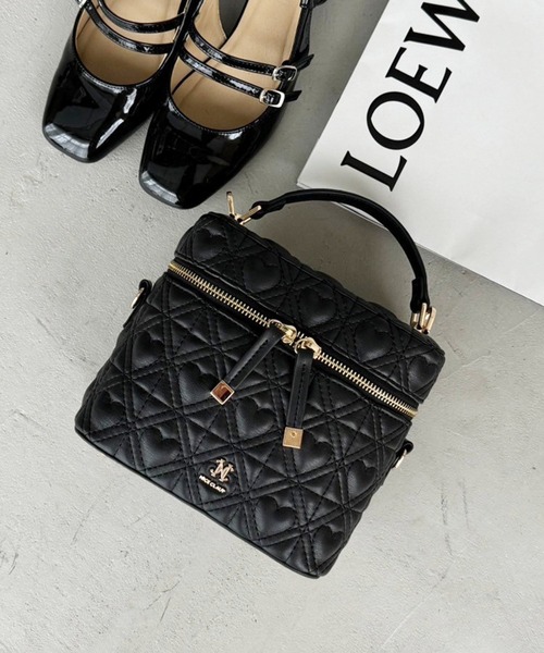 セール】ハートキルティングバニティーバッグ（ショルダーバッグ