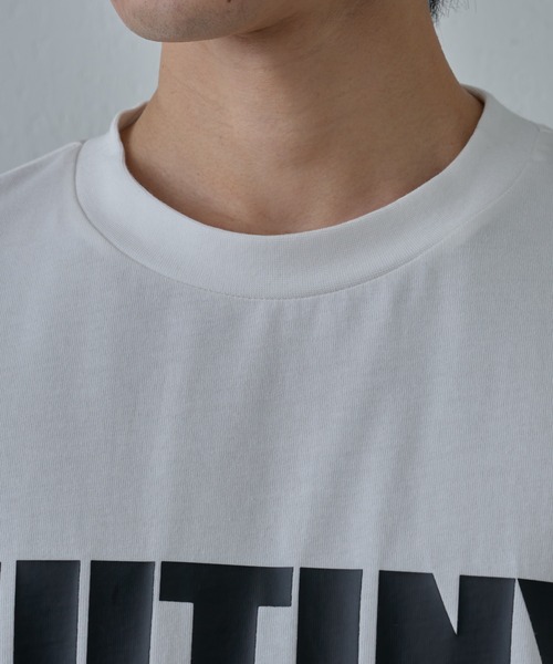 COLONY 2139（コロニートゥーワンスリーナイン）の「フロントロゴプリント長袖Tシャツ（Tシャツ/カットソー・メンズ・ブラック/ホワイト・MEDIUM/LARGE）」の15枚目の写真