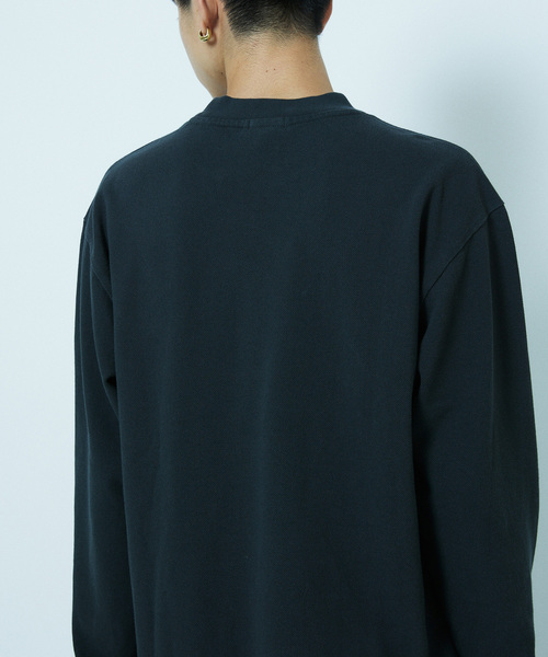 LACOSTE(ラコステ)の「LACOSTE × JOURNAL STANDARD / 別注 鹿の子 MOCK L/S(Tシャツ/カットソー・メンズ・ブラック系その他/ライトグレー/ネイビー/ダークグリーン・3/5/4)」の8枚目の写真