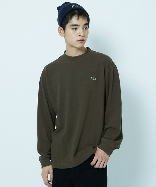 LACOSTE(ラコステ)の「LACOSTE × JOURNAL STANDARD / 別注 鹿の子 MOCK L/S(Tシャツ/カットソー・メンズ・ブラック系その他/ライトグレー/ネイビー/ダークグリーン・3/5/4)」の18枚目の写真