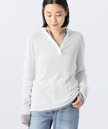 AP STUDIO | ヘンリーネックニットTEE(ニット/セーター)