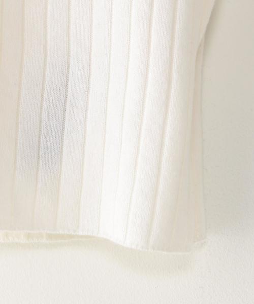 Steven Alan(スティーブンアラン)の「<Steven Alan>WOOL CASHMERE RIB TURTLE KNIT/ニット◆(ニット/セーター・レディース・ホワイト/ブラック/ダークグレー・フリー)」の13枚目の写真