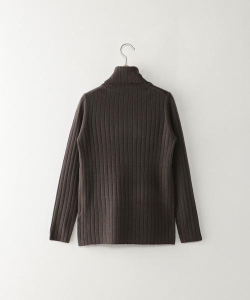 Steven Alan(スティーブンアラン)の「<Steven Alan>WOOL CASHMERE RIB TURTLE KNIT/ニット◆(ニット/セーター・レディース・ホワイト/ブラック/ダークグレー・フリー)」の5枚目の写真