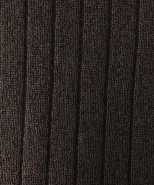 Steven Alan(スティーブンアラン)の「<Steven Alan>WOOL CASHMERE RIB TURTLE KNIT/ニット◆(ニット/セーター・レディース・ホワイト/ブラック/ダークグレー・フリー)」の6枚目の写真