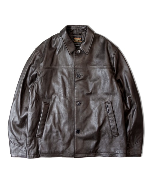 ジャケット・アウター SKOOKUM.JE LAMB LEATHER CAR COAT SKOOKUM.JE LAMB LEATHER CAR COAT – JACKROSE