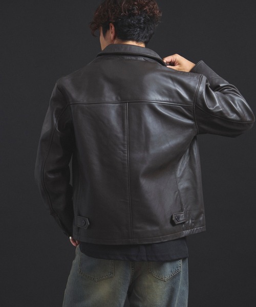 SKOOKUM×JACKROSE ファーストタイプ　レザー ジャケット SKOOKUM スクーカム JACKROSE 1stタイプ レザージャケット